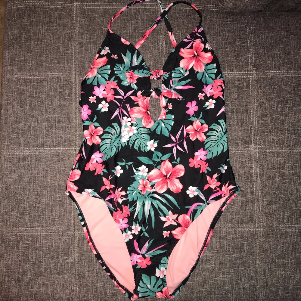 Floral Bathing Suit (NEW without tags)
